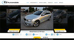 Desktop Screenshot of euautomobile.cz