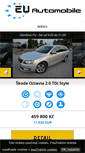 Mobile Screenshot of euautomobile.cz